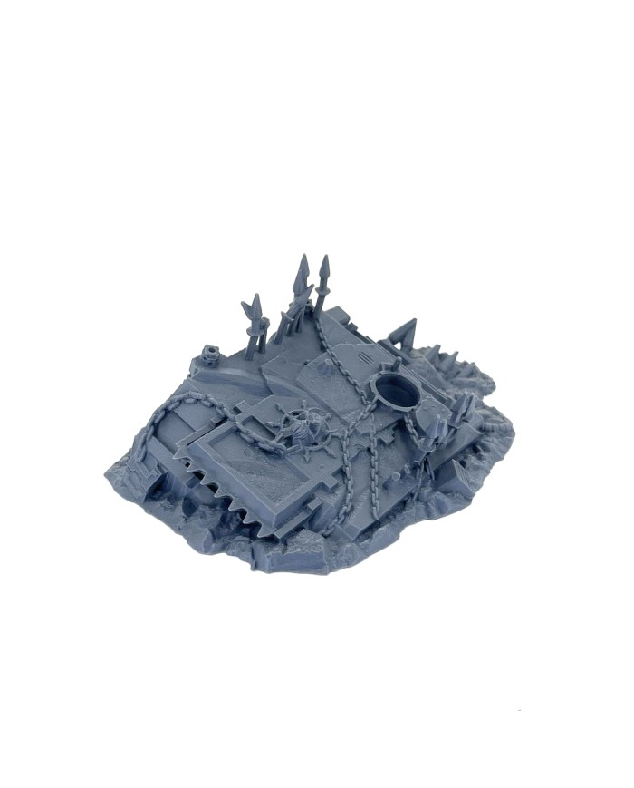 Tanque Infernal RIN Destruido - A|Txarli Factory|Escenografia del Caos 40K