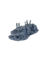 Destroyed Infernal RIN Tank - A|Txarli Factory|40K Chaos Terrain