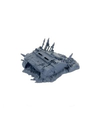 Destroyed Infernal RIN Tank - B|Txarli Factory|40K Chaos Terrain