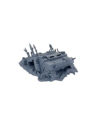 Destroyed Infernal RIN Tank - B|Txarli Factory|40K Chaos Terrain