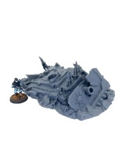 Destroyed Infernal VIN Tank - A|Txarli Factory|40K Chaos Terrain