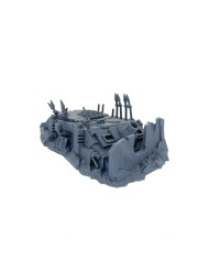 Destroyed Infernal VIN Tank - B|Txarli Factory|40K Chaos Terrain
