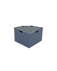 Esquina del Muro del muelle de Ancrabourg - V3|3DLayeredscenery|Puerto Medieval Modular