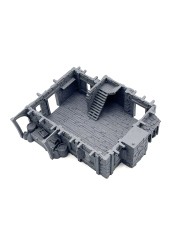 El Sombrero del Pescador de Ancrabourg|3DLayeredscenery|Ciudad Medieval