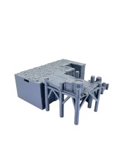 Fisherman's Quay of Ancrabourg|3DLayeredscenery|Modular Medieval Harbor