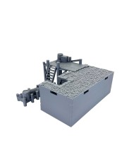 Muelle del pescador de Ancrabourg|3DLayeredscenery|Puerto Medieval Modular