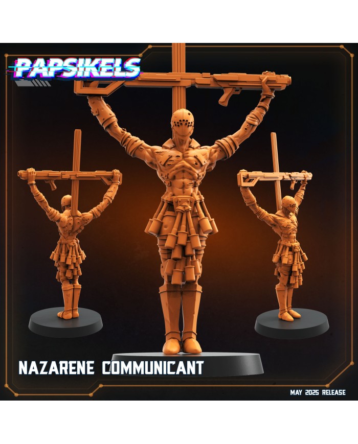 Nazarene Communicant|Papsikels Miniatures|Trench Crusade Miniatures
