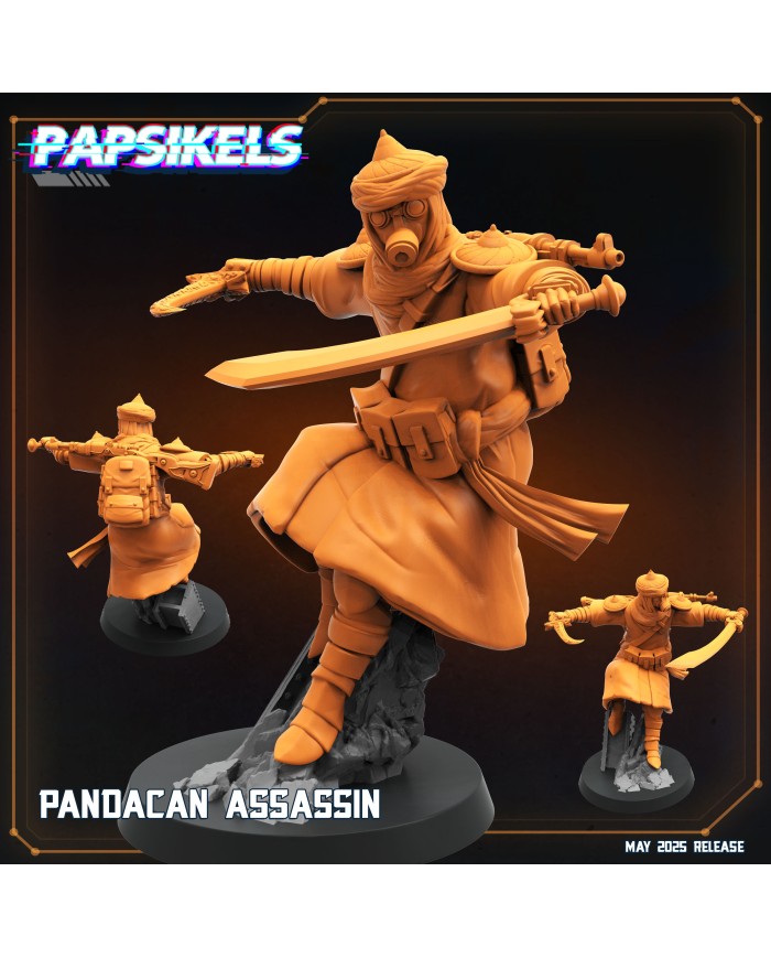 Asesino Pandacan|Papsikels Miniatures|Miniaturas Trench Crusade