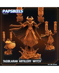 Tagbilaran Artillery Witch|Papsikels Miniatures|Trench Crusade Miniatures
