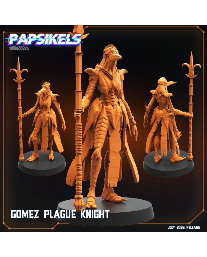 Caballero de la Plaga Gomez|Papsikels Miniatures|Miniaturas Trench Crusade