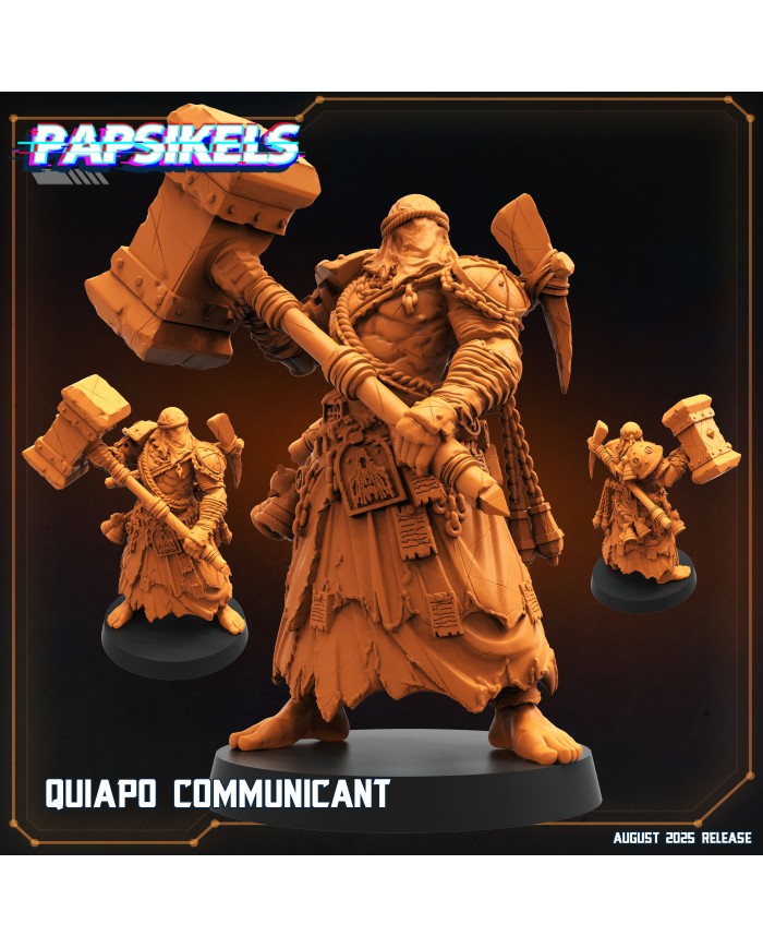 Comulgante Quiapo|Papsikels Miniatures|Miniaturas Trench Crusade