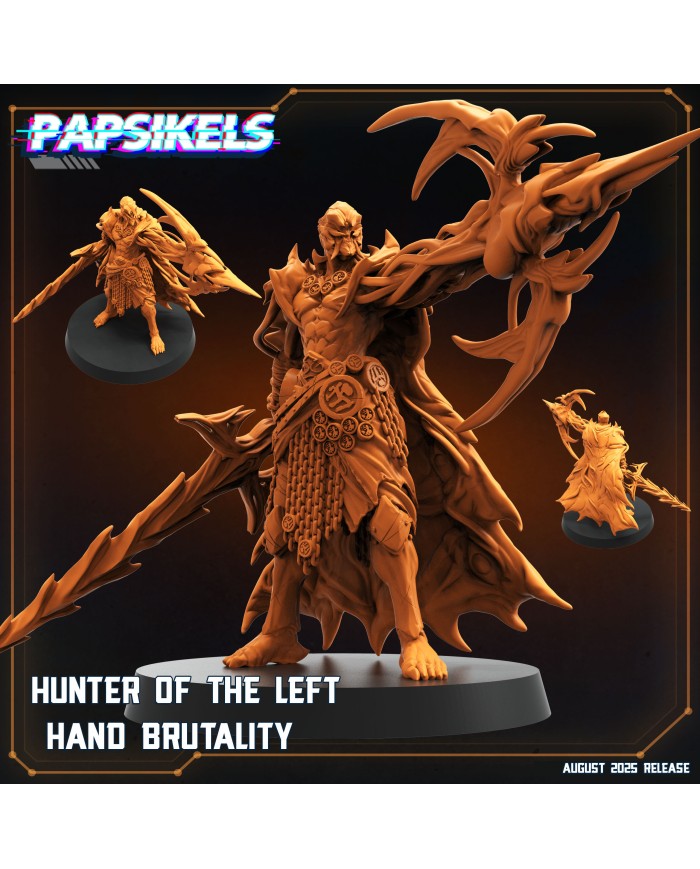 Cazador de la Brutalidad de la Mano Izquierda|Papsikels Miniatures|Miniaturas Trench Crusade
