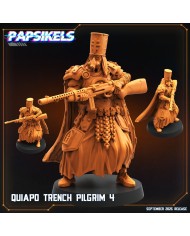 Peregrino de las Trincheras Quiapo - D|Papsikels Miniatures|Miniaturas Trench Crusade