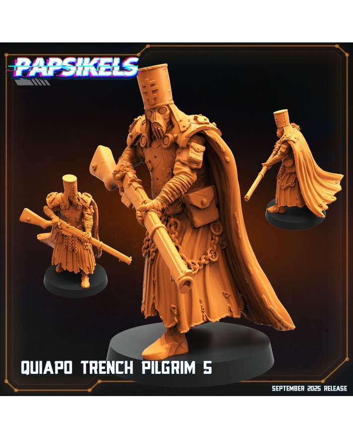 Quiapo Trench Pilgrim 5|Papsikels Miniatures|Trench Crusade Miniatures