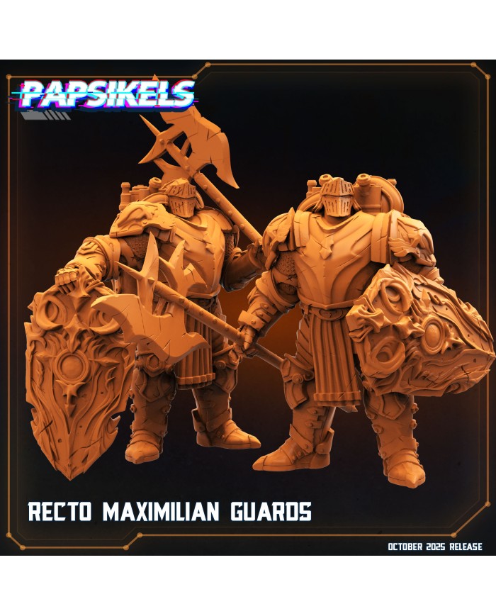 Recto Maximilian Guards (x2)|Papsikels Miniatures|Trench Crusade Miniatures