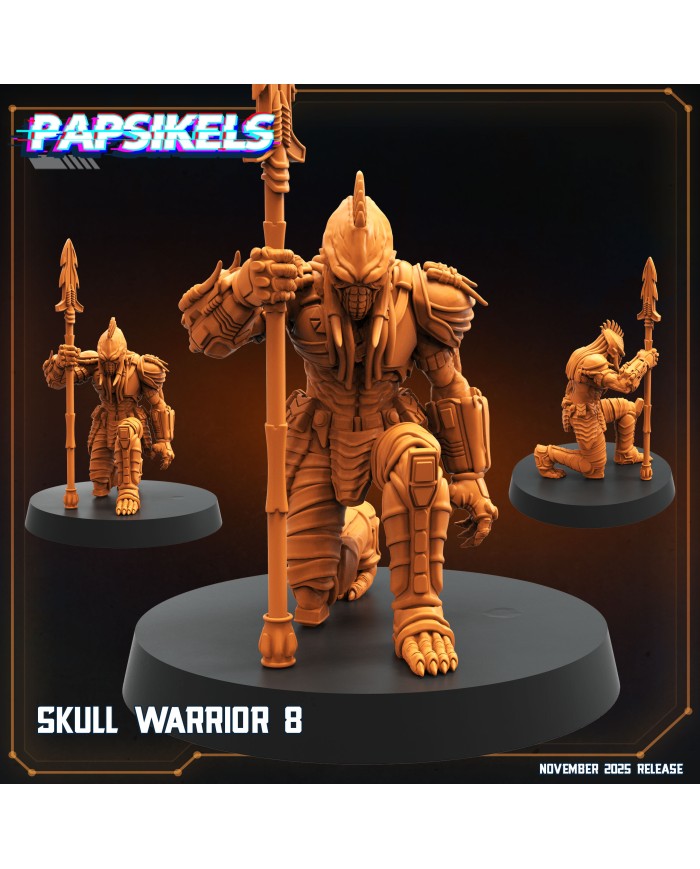 Guerrero Skull - H|Papsikels Miniatures|Skull Hunters Especiales