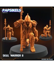 Skull Warrior 8|Papsikels Miniatures|Special Skull Hunters