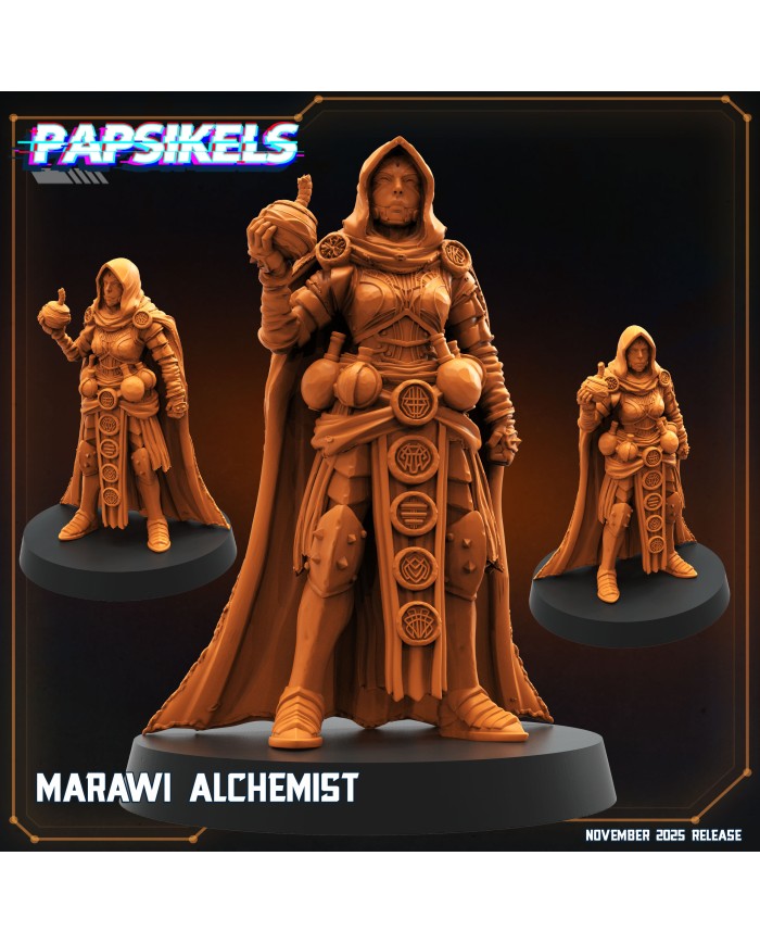 Alquimista Marawi|Papsikels Miniatures|Miniaturas Trench Crusade