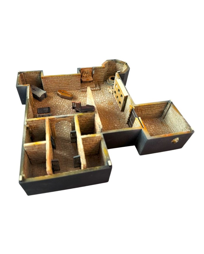 Sótano de la Misteriosa Mansión de Bangor|Ilustralia|Casas del Terror