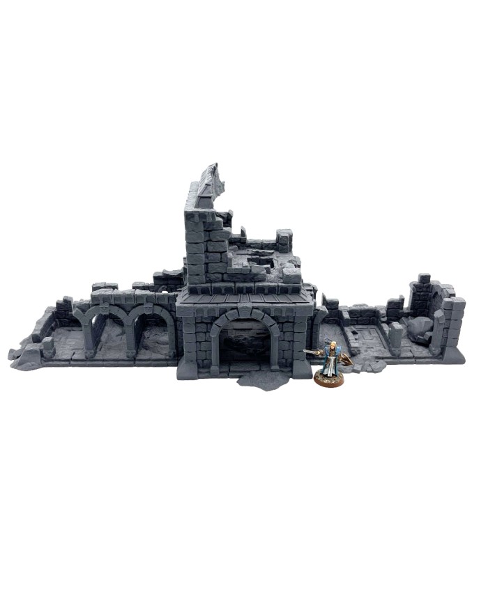Kingdom of Tor Ithilas - Stable Ruined|Conquest Creations|Kingdom of Tor Ithilas Terrain