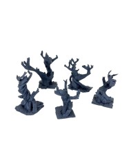 Set de Arboles Muertos (x5)|Txarli Factory|Árboles Muertos