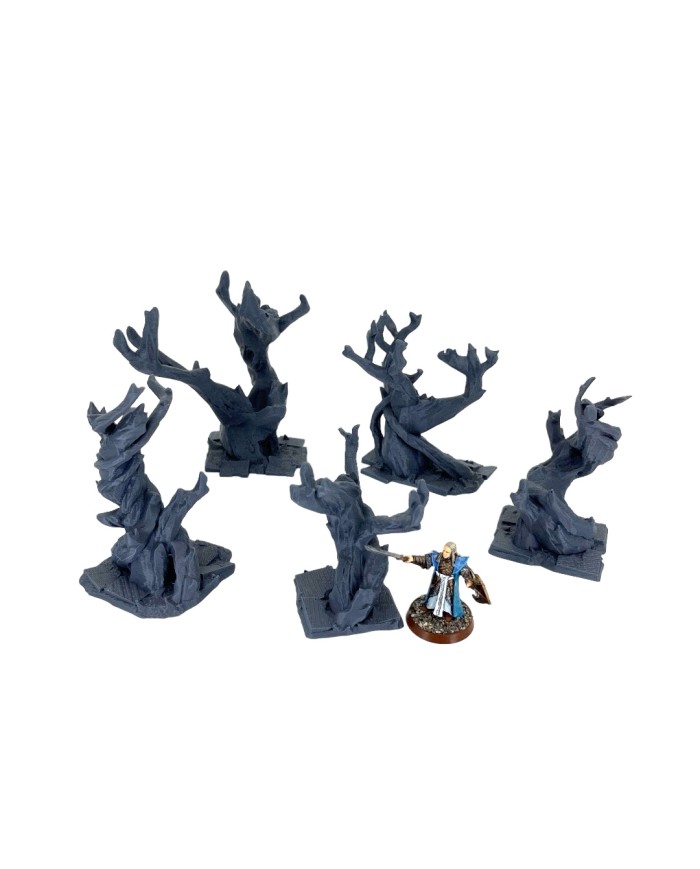 Set de Arboles Muertos (x5)|Txarli Factory|Árboles Muertos