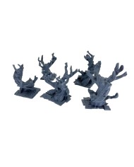 Set de Arboles Muertos (x5)|Txarli Factory|Árboles Muertos