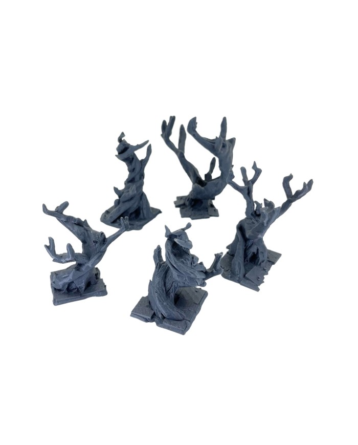 Set de Arboles Muertos (x5)|Txarli Factory|Árboles Muertos