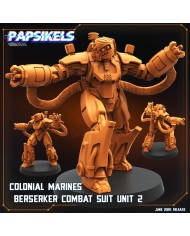 Traje de Combate Berserker de los Marines Coloniales - B|Papsikels Miniatures|Marines Coloniales