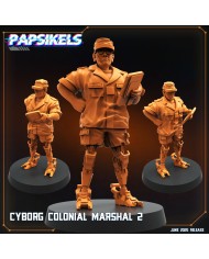 Mariscal Colonial Ciborg - B|Papsikels Miniatures|Marines Coloniales