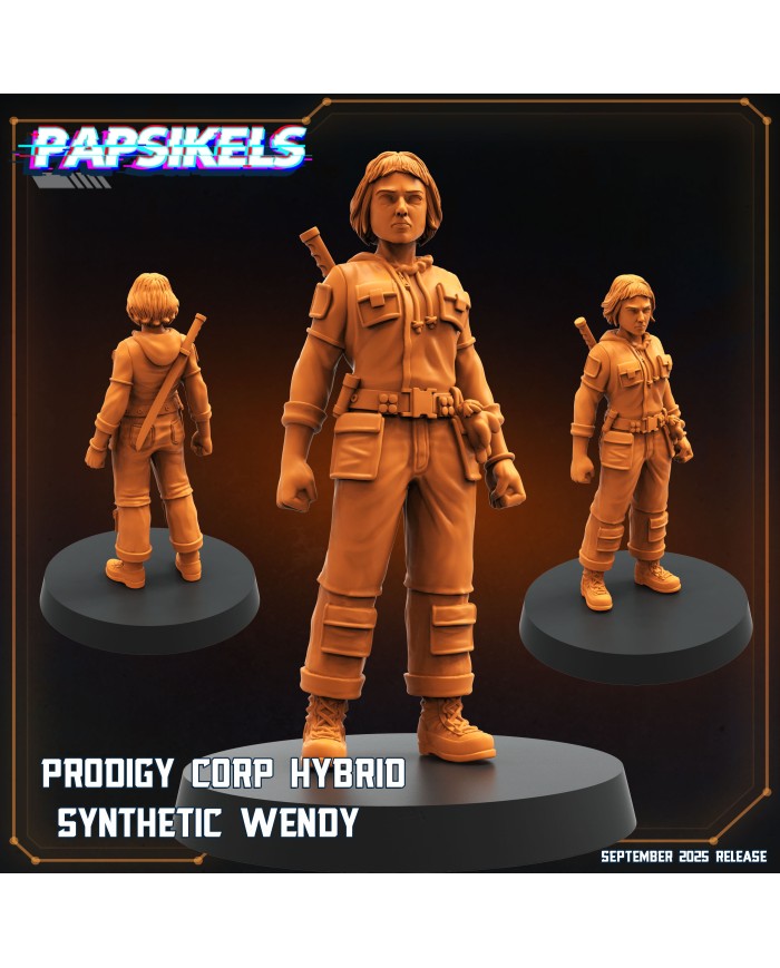Sintética Híbrida Wendy de la Corporación Prodigy - A|Papsikels Miniatures|Corporaciones Alien
