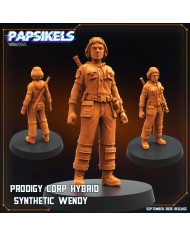 Sintética Híbrida Wendy de la Corporación Prodigy - A|Papsikels Miniatures|Corporaciones Alien