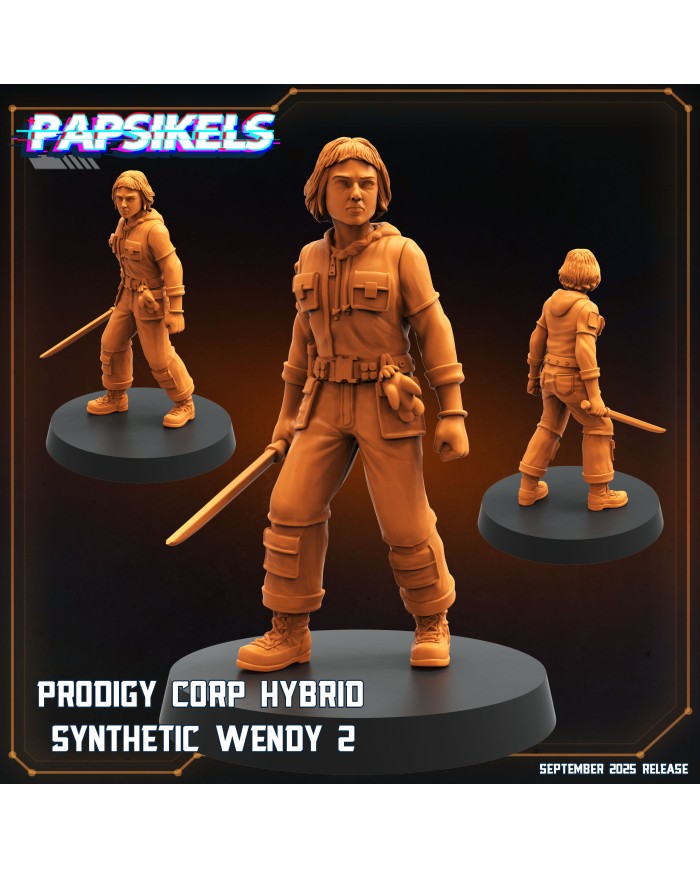 Prodigy Corp Hybrid Synthetic Wendy 2|Papsikels Miniatures|Alien Corporations