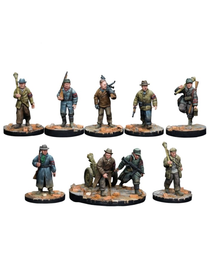 German Volkssturm Militia Marching Squad|RKX Miniatures|German Army