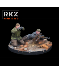Francotiradores de la Milicia Alemana Volkssturm|RKX Miniatures|Alemanes