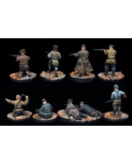 Escuadrón de la Milicia Alemana Volkssturm Combatiendo