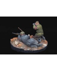 German Volkssturm Militia Snipers