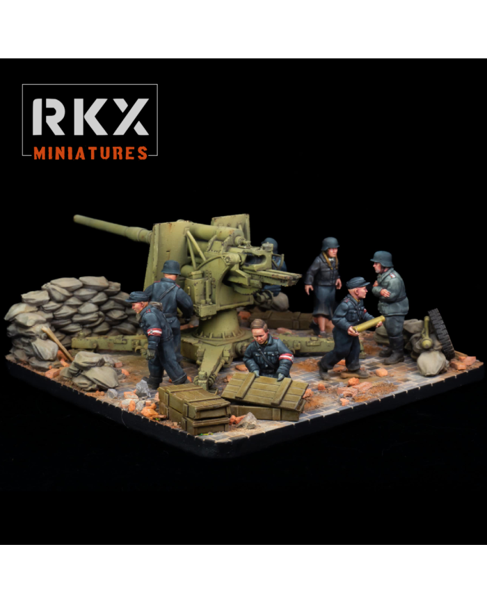 Hitler Youth 88mm de la Milicia Alemana Volkssturm|RKX Miniatures|Alemanes