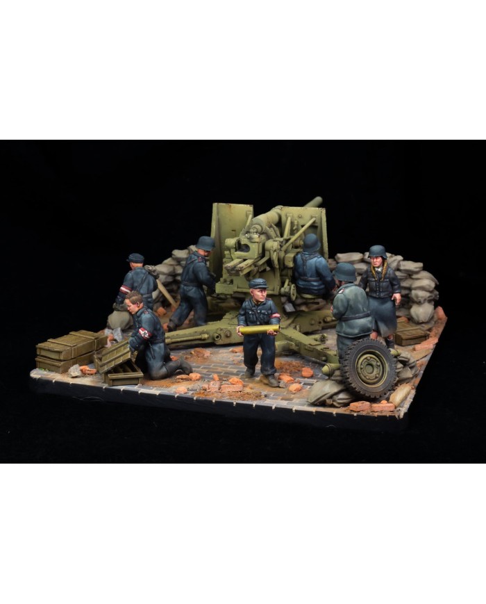 Hitler Youth 88mm de la Milicia Alemana Volkssturm|RKX Miniatures|Alemanes