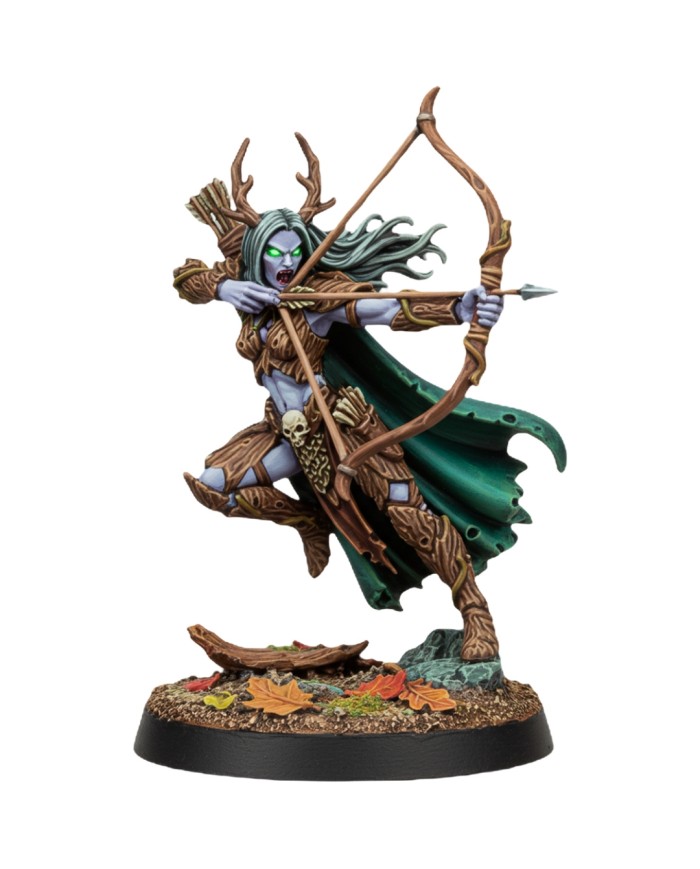 Daughter of Lament with Bow - A|Falcata 3D Studio|Court of the Sylvan Blood