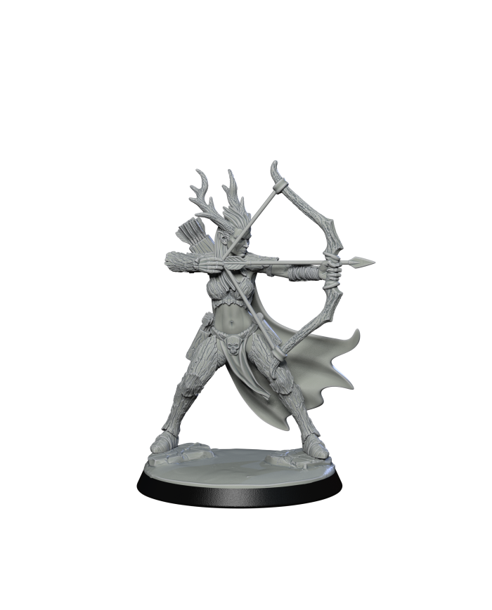 Hija del Lamento con Arco - B|Falcata 3D Studio|Corte de la Sangre Silvana