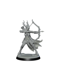 Daughter of Lament with Bow - B|Falcata 3D Studio|Court of the Sylvan Blood