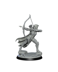 Hija del Lamento con Arco - C|Falcata 3D Studio|Corte de la Sangre Silvana