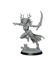 Daughter of Lament with Sword - D|Falcata 3D Studio|Court of the Sylvan Blood