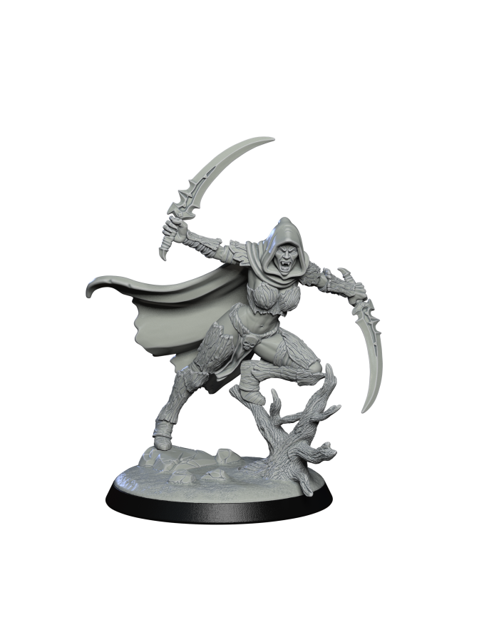 Daughter of the Crimson Dusk - A|Falcata 3D Studio|Court of the Sylvan Blood