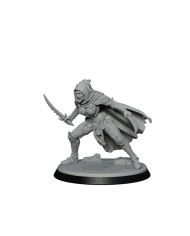 Hija del Crepúsculo Carmesí - F|Falcata 3D Studio|Corte de la Sangre Silvana