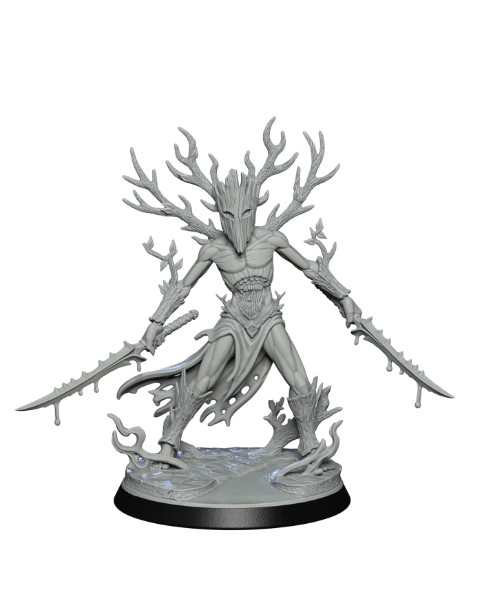 The Crimson Blades of the Rooted Court - A|Falcata 3D Studio|Court of the Sylvan Blood