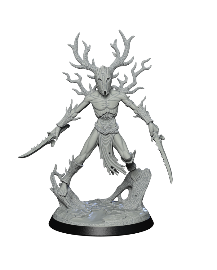 The Crimson Blades of the Rooted Court - B|Falcata 3D Studio|Court of the Sylvan Blood