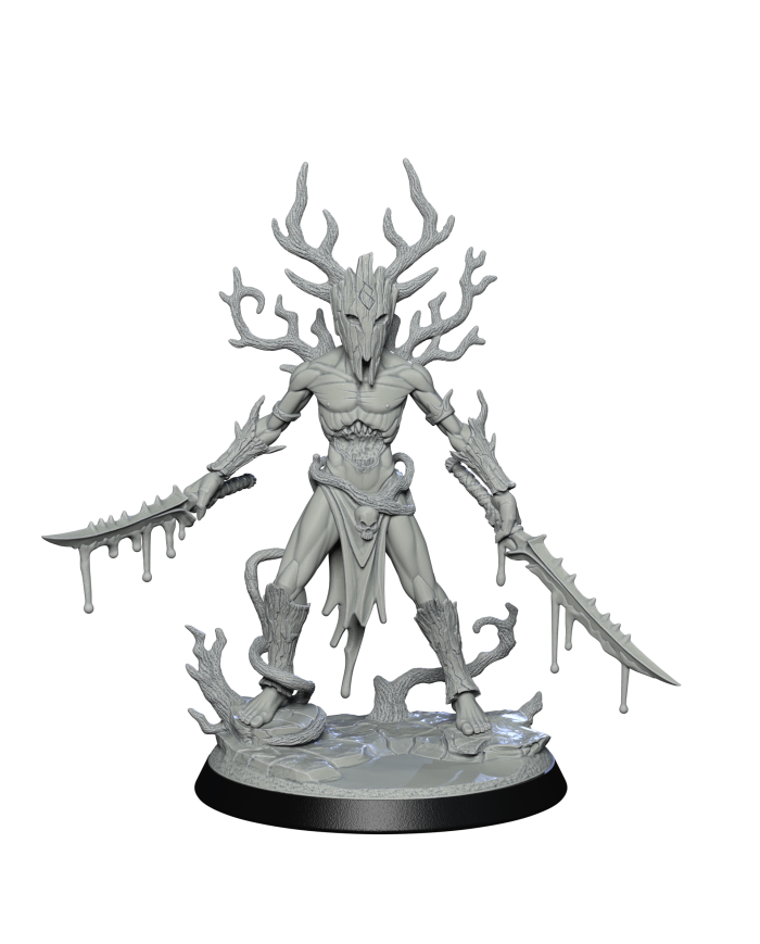 The Crimson Blades of the Rooted Court - C|Falcata 3D Studio|Court of the Sylvan Blood