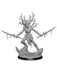 The Crimson Blades of the Rooted Court - D|Falcata 3D Studio|Court of the Sylvan Blood